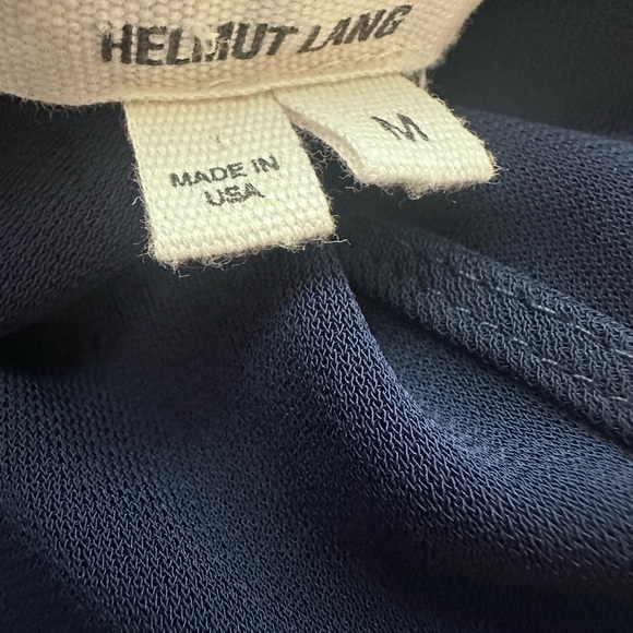 ⭐️ Host Pick ⭐️Helmut Lang blue asymmetrical dress size medium - Picture 12 of 12